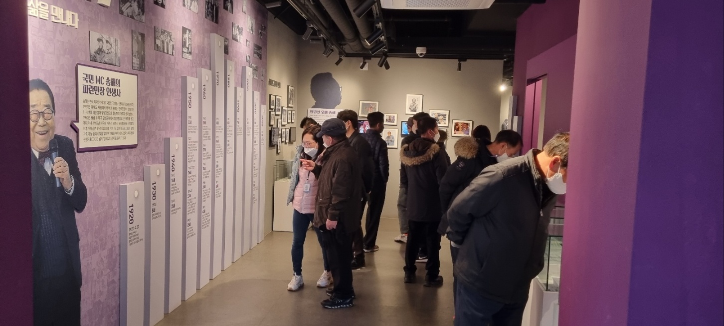 참여자 경비원 문화활동 실시 \
