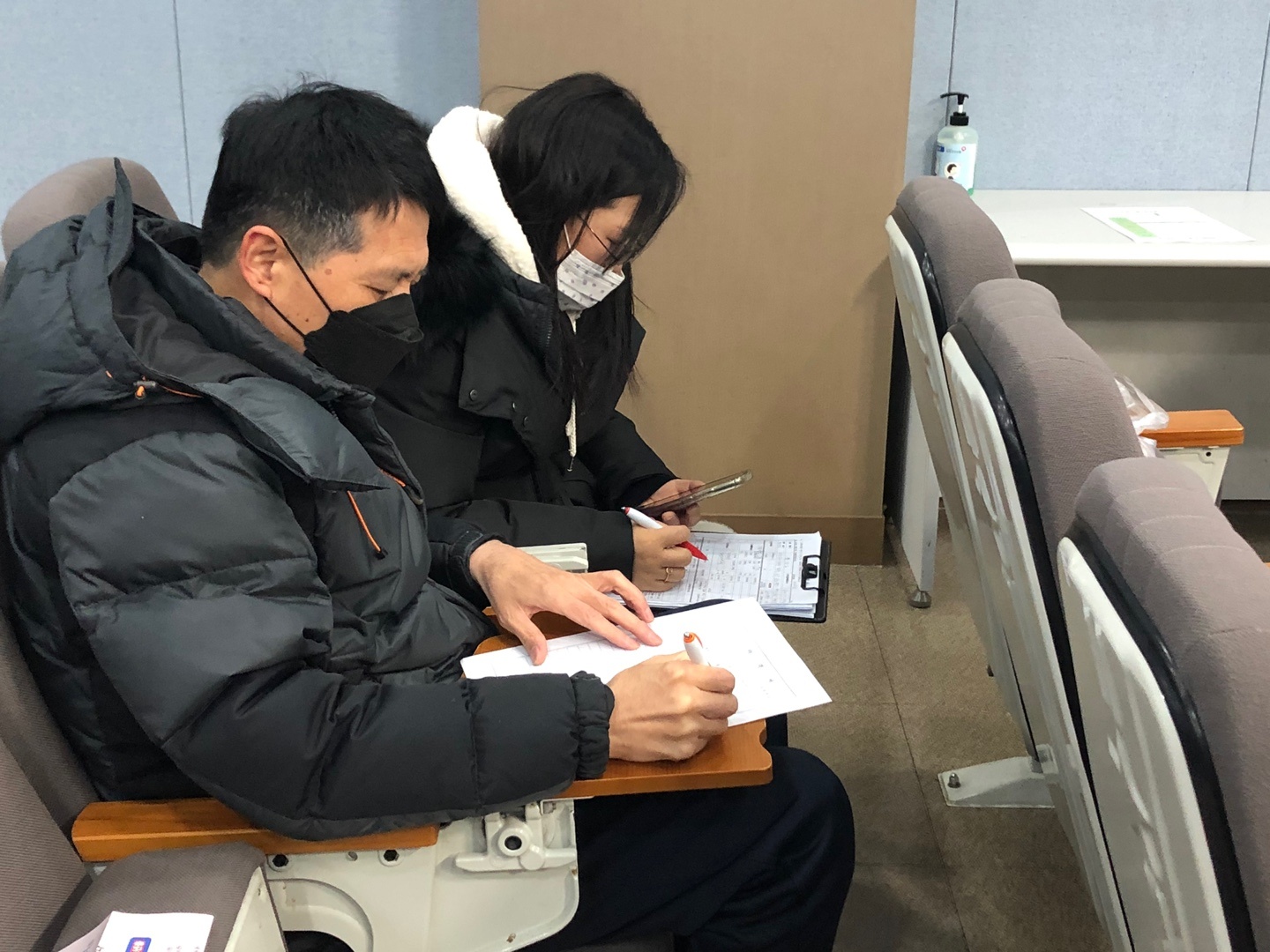 찾아가는 구직상담(경비원 교육 이수대상) 첨부 이미지