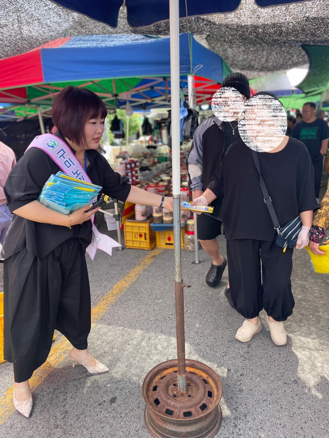 선산장날(5일장)홍보활동 /홍보팀 첨부 이미지