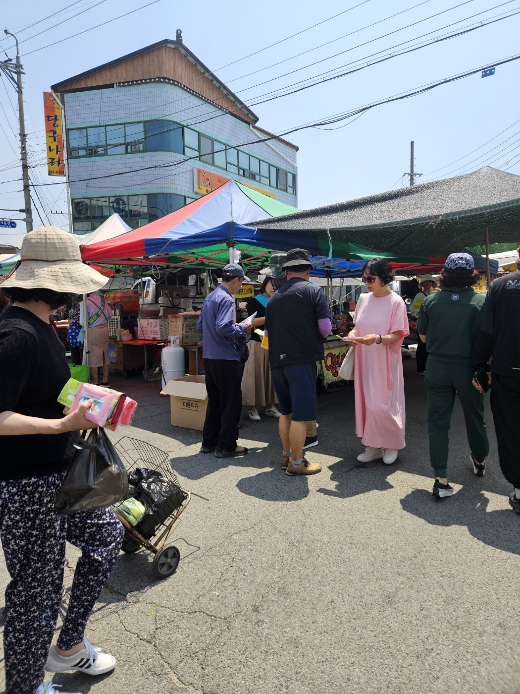 선산장 (요일장) 홍보활동 첨부 이미지