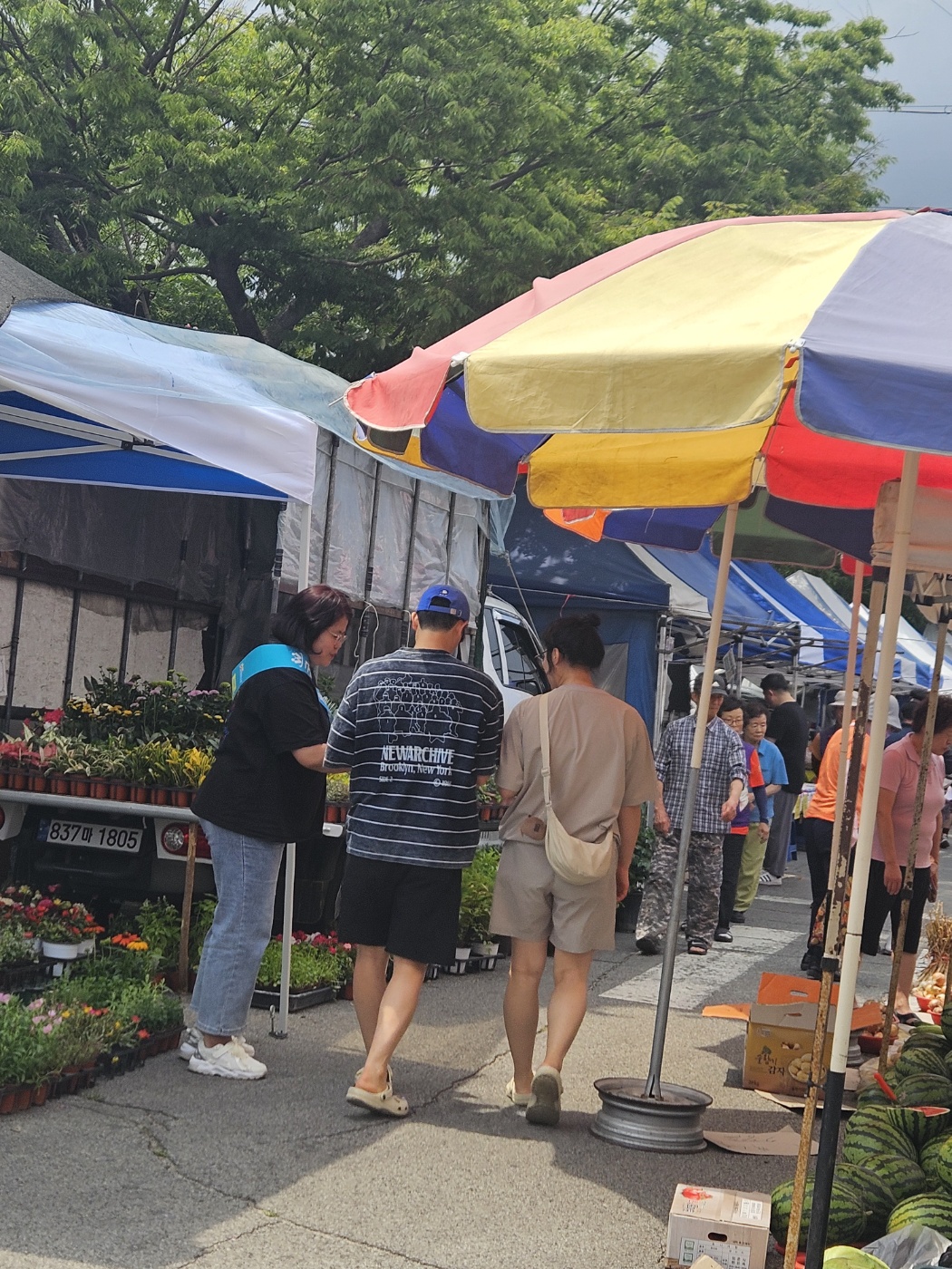 선산장 (요일장) 홍보활동 첨부 이미지