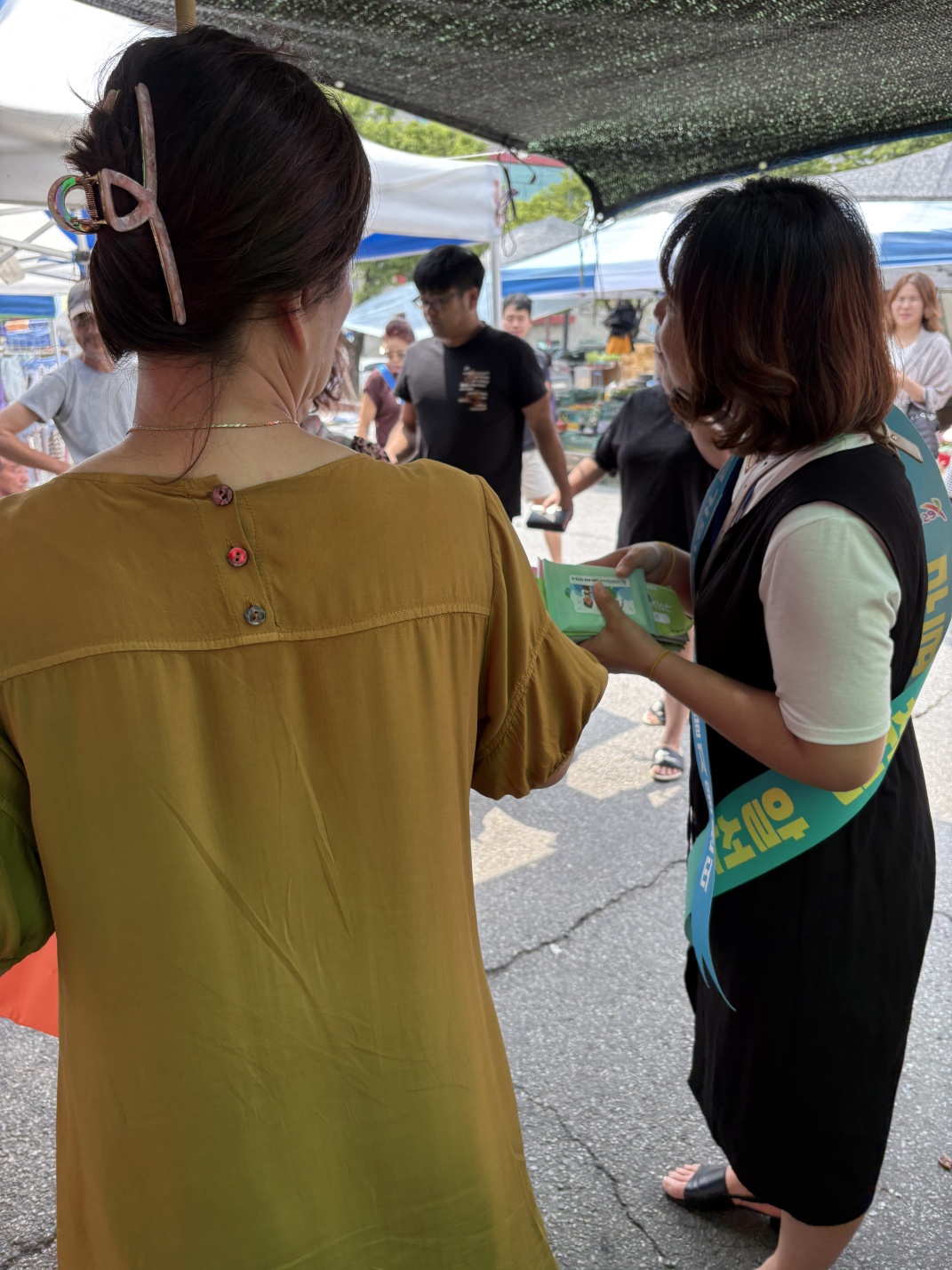 선산장 (요일장) 홍보활동 첨부 이미지