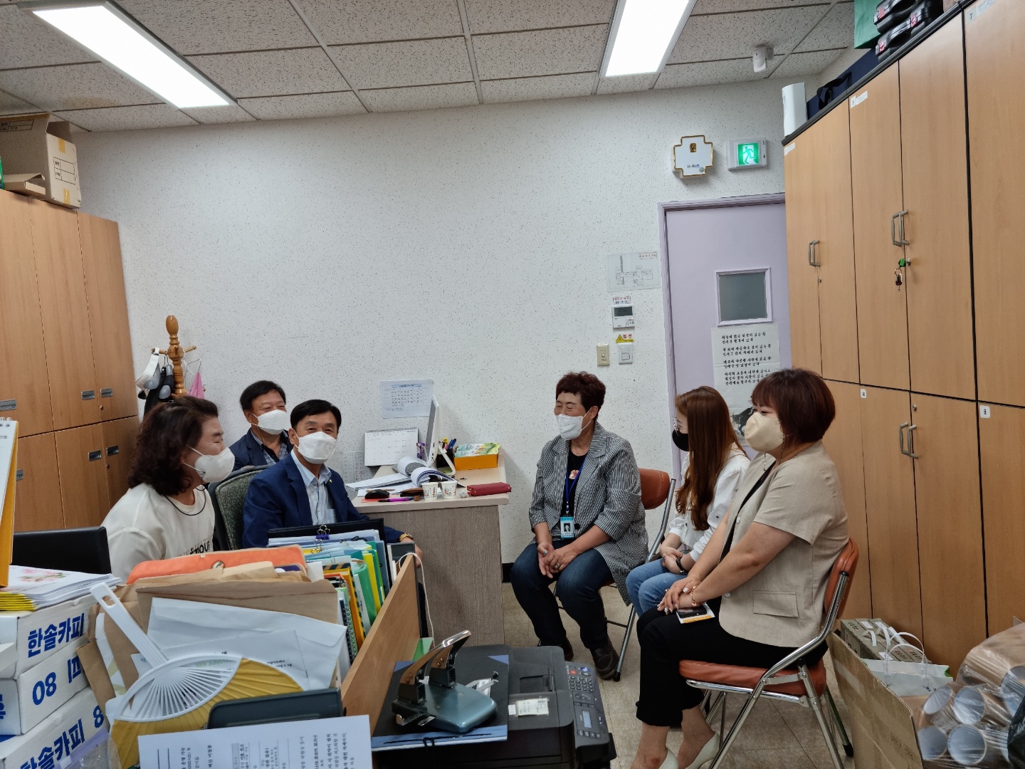 유관기관방문(대한노인회 취업지원센터) 첨부 이미지