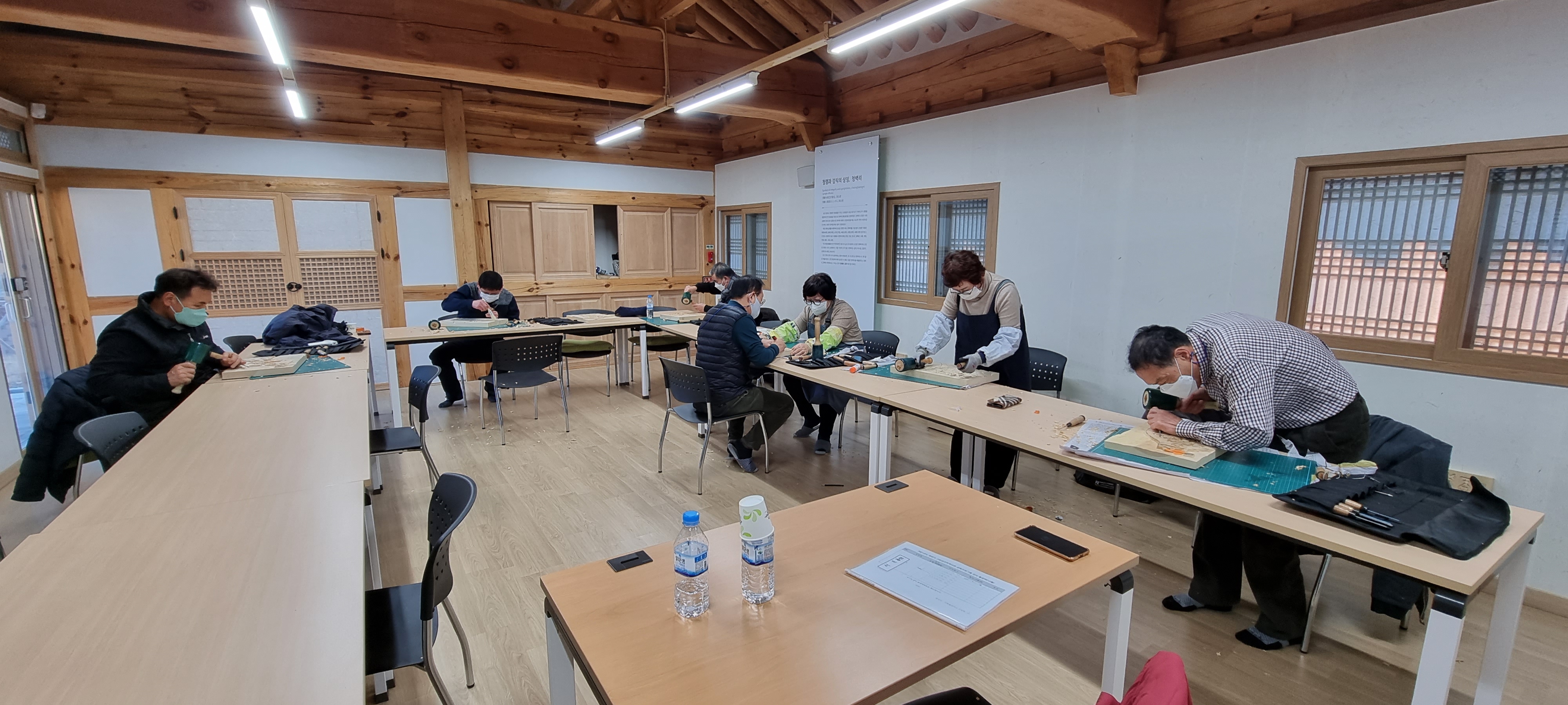 2021 하반기 체험프로그램(서각, 서예, 규방문화체험) 첨부 이미지