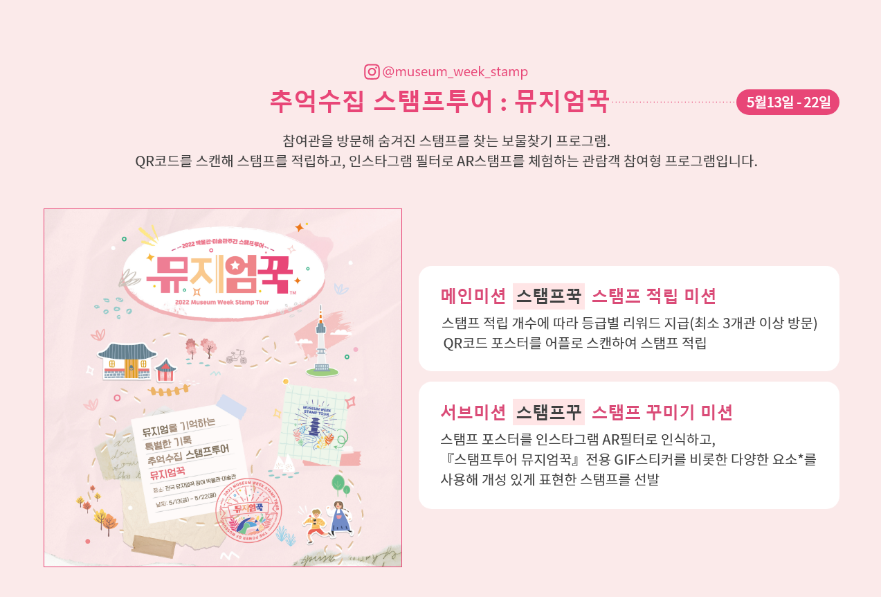<2022년 박물관‧미술관 주간> 참여 안내 첨부 이미지