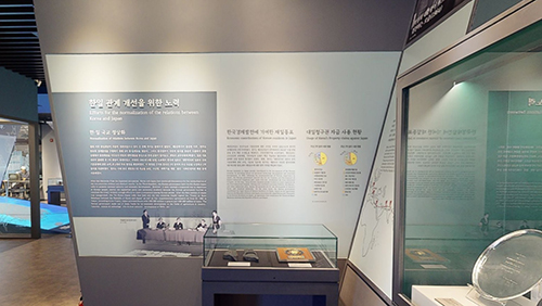 구미역사관 내부이미지