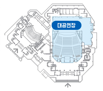 대공연장 안내도