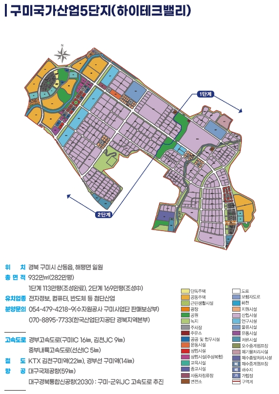 구미국가산업단지 하이테크밸리