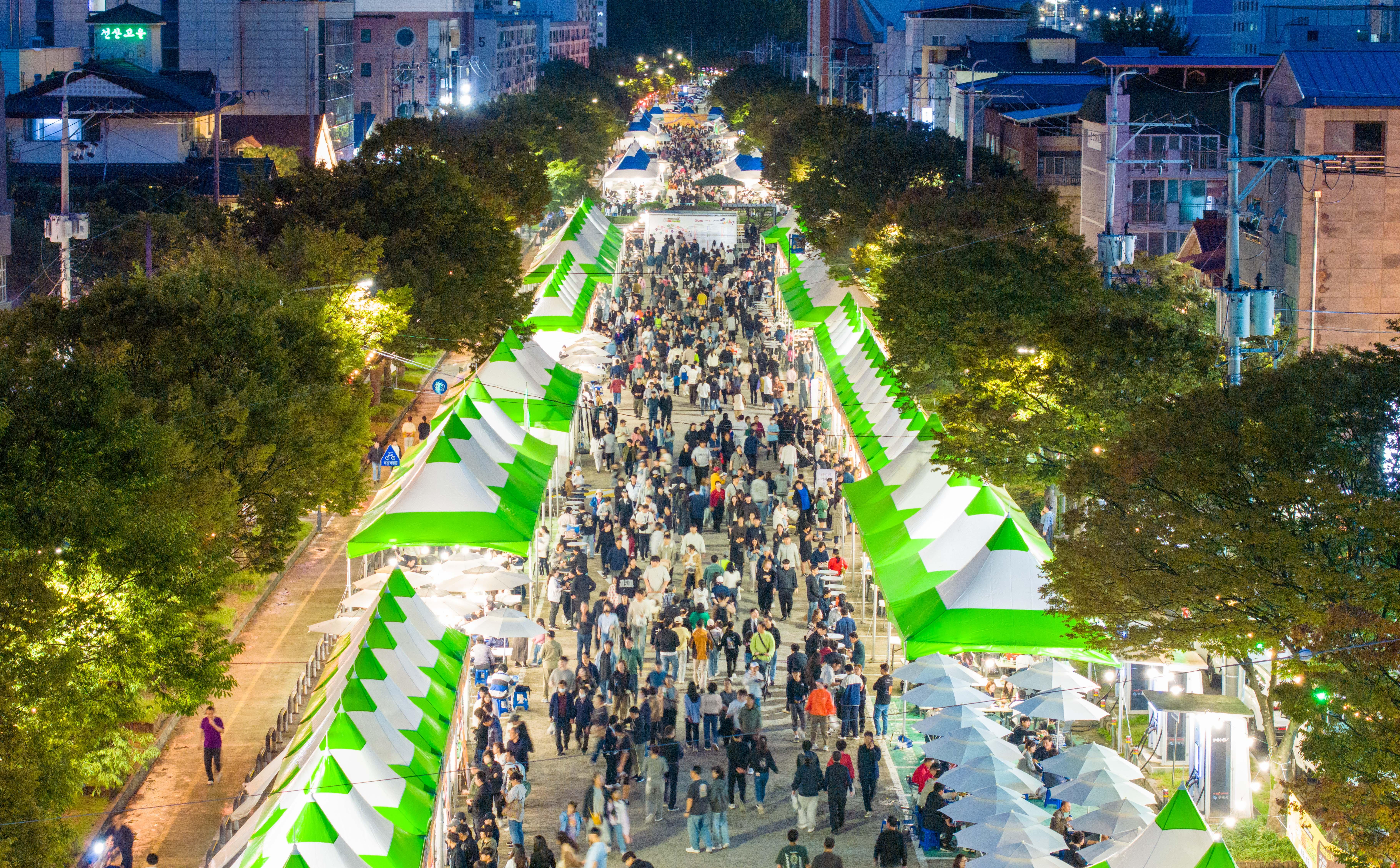 [홍보담당관]2025구미푸드페스티벌(드론사진)