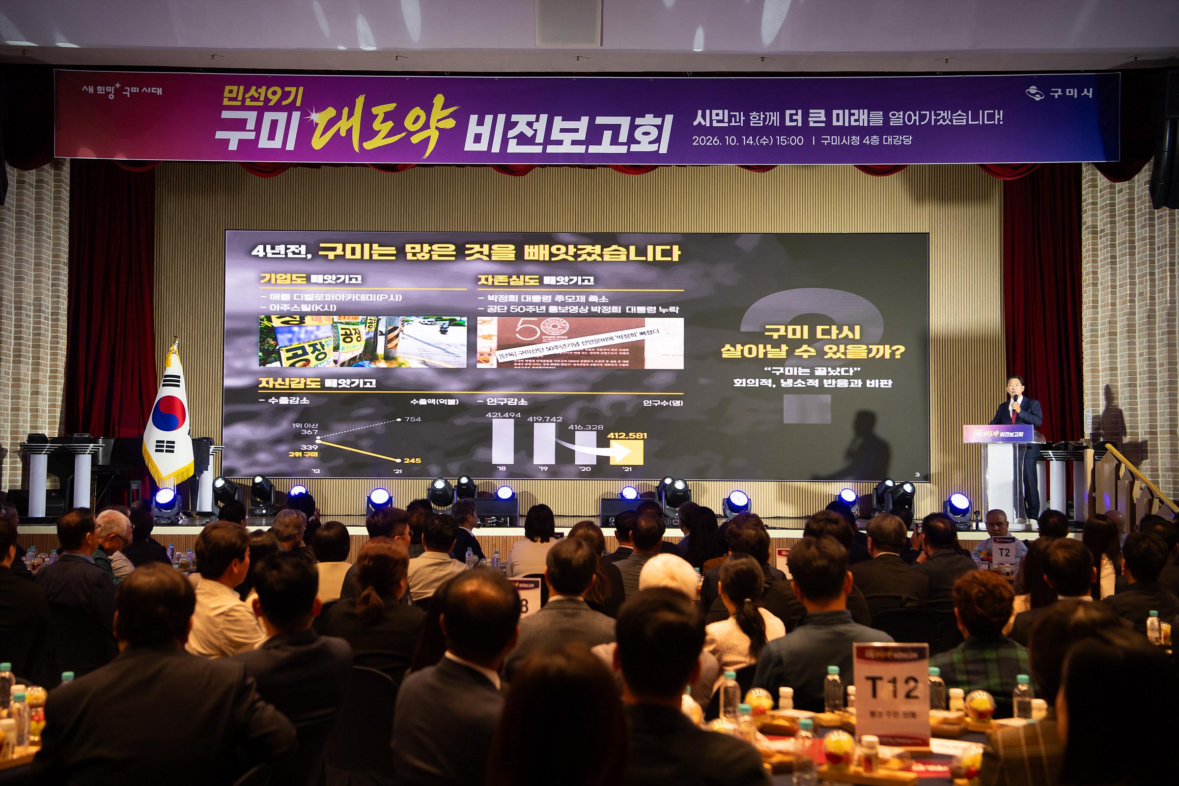 [정책기획과]구미대도약 비전 보고회(발표)