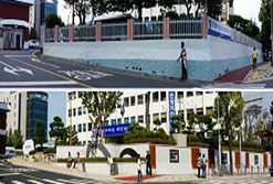 구미 경찰서 담장 허물기 사업장 이미지1