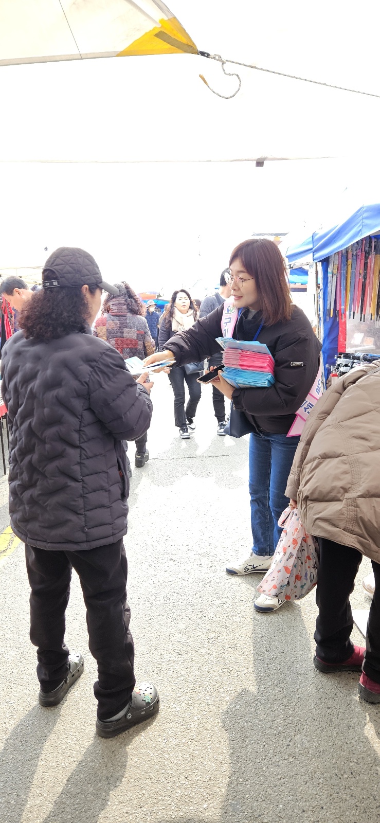 선산장날(5일장)홍보활동 첨부 이미지