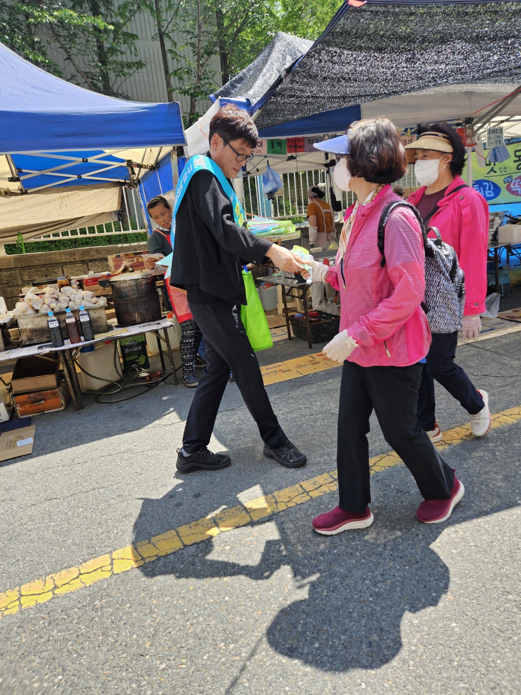 찾아가는 요일장 (상모장) 홍보활동 첨부 이미지