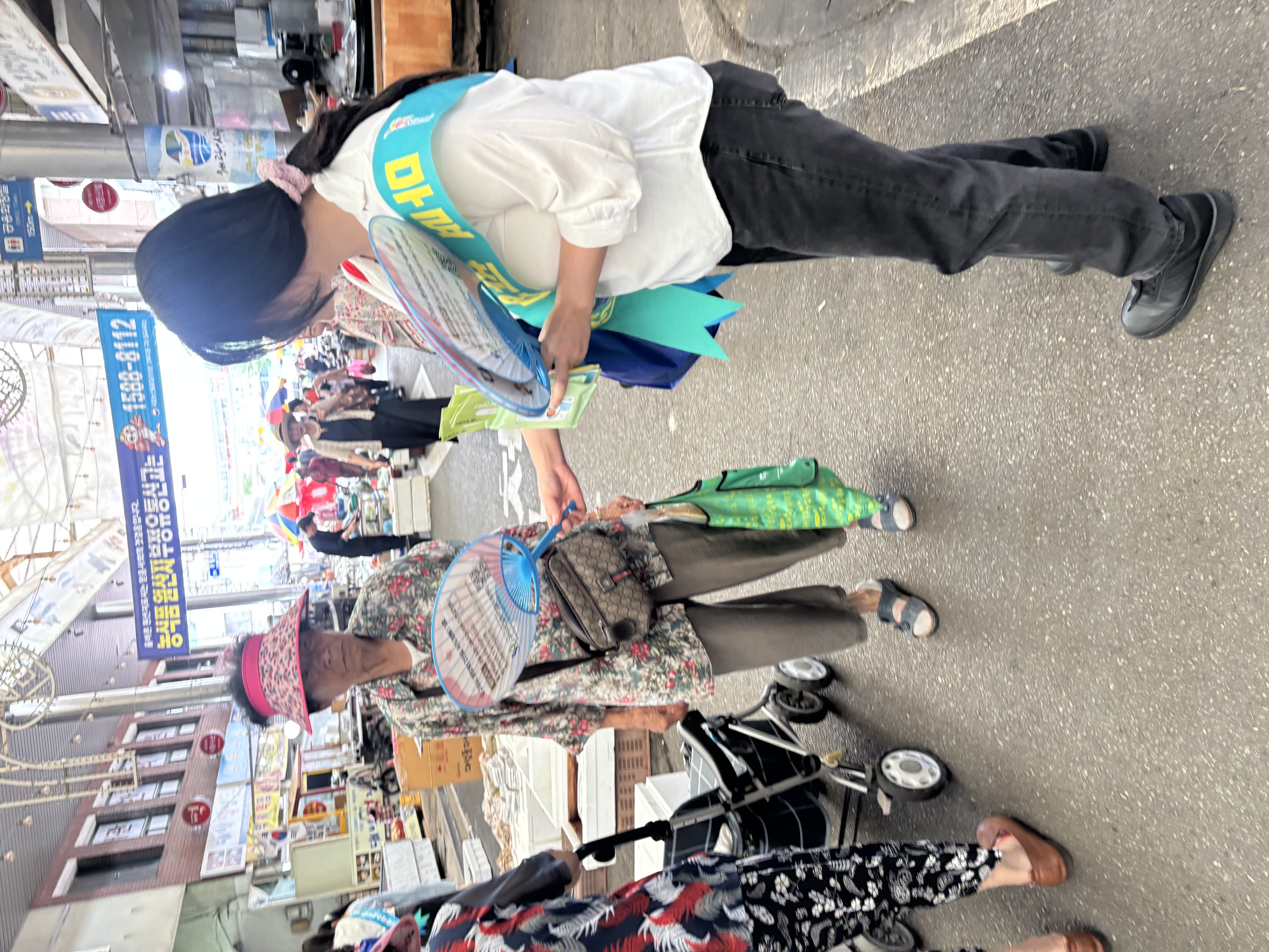 왜관.상모장 (요일장) 구직상담 및 홍보활동 첨부 이미지