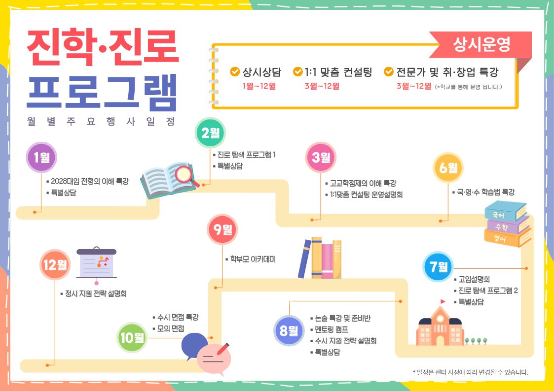 2026년 센터일정 안내 첨부 이미지
