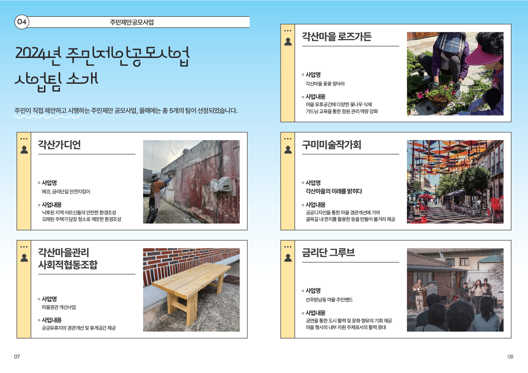 2024 각산마을 소식지_여름호 첨부 이미지