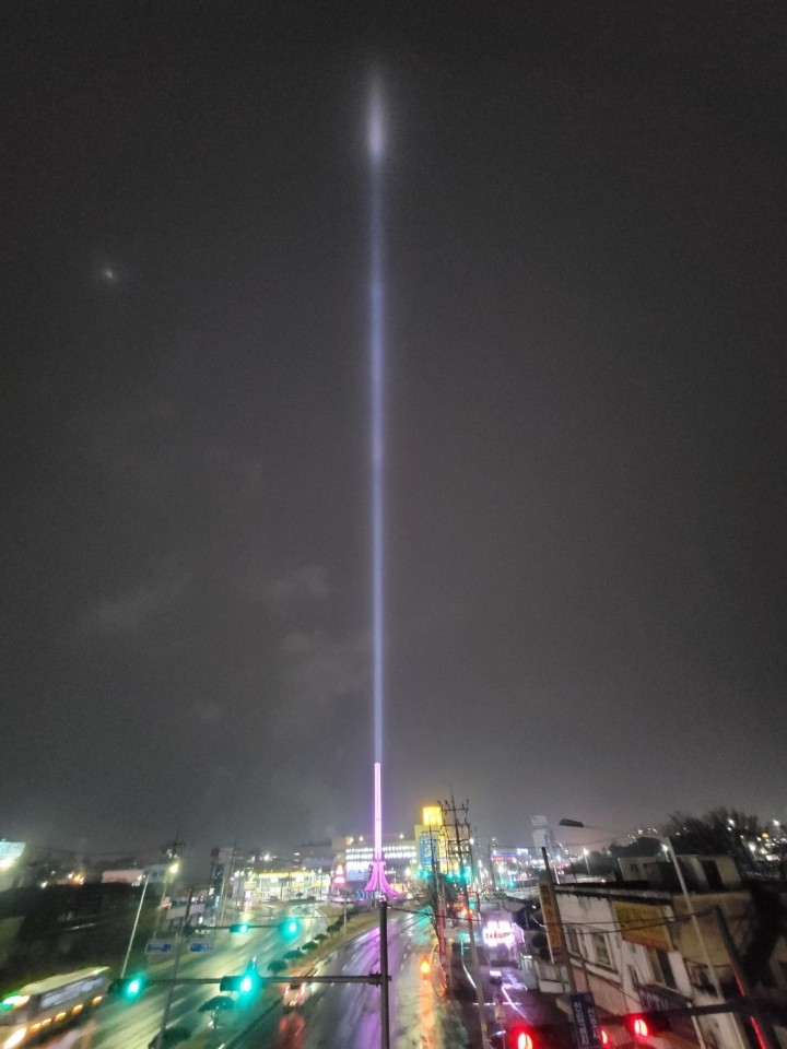 구미 산업단지 야간경관 조성사업 점등식 첨부 이미지