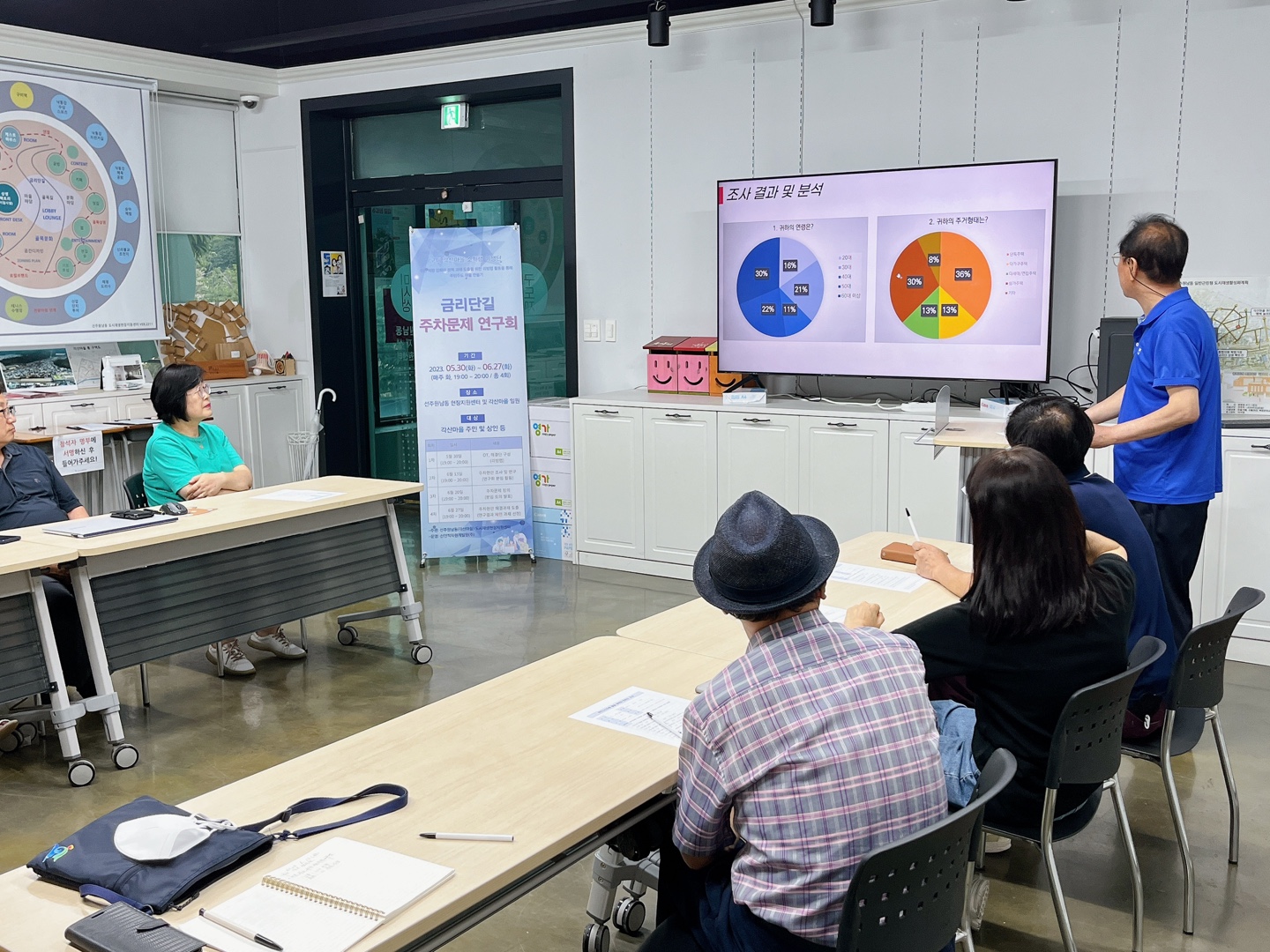 [선주원남동] 금리단길 주차문제 연구회 현장 스케치 첨부 이미지