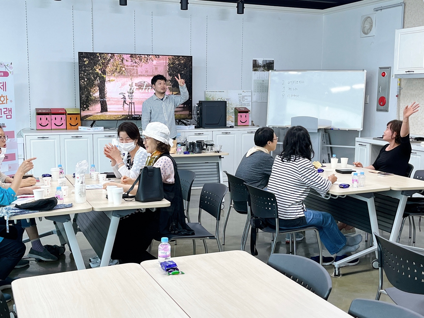 [선주원남동] 핸드드립커피 교육 현장 스케치 첨부 이미지