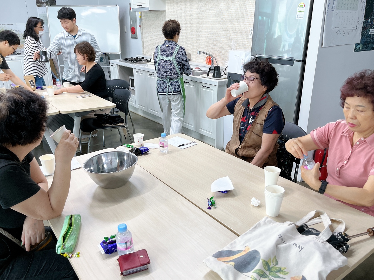 [선주원남동] 핸드드립커피 교육 현장 스케치 첨부 이미지