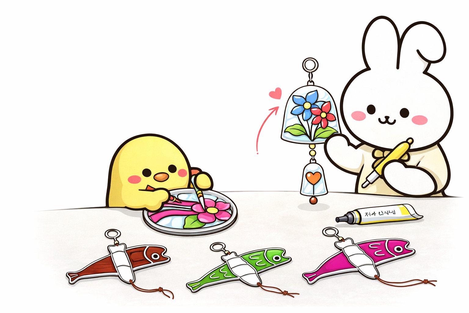 [금오시장] 2026 금오시장 일원 도시재생 공동체 활성화 프로그램 - 글락스아트 공예 체험 첨부 이미지