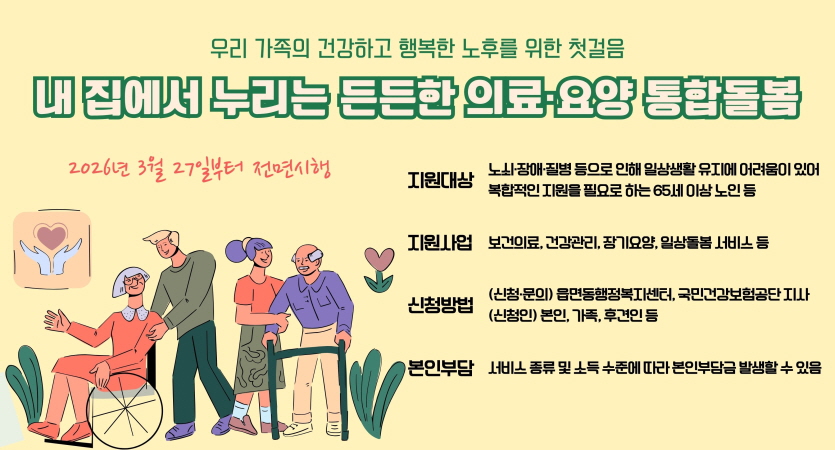 의료요양 통합돌봄사업